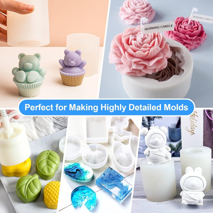 Silicone Mold Making Kit, 38.8 - đánh giá và giá Resin Kit Cast