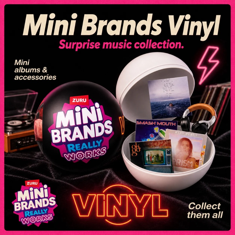 ZURU Mini Brands Vinyl Surpris - đánh giá và giá Model Kit Brand