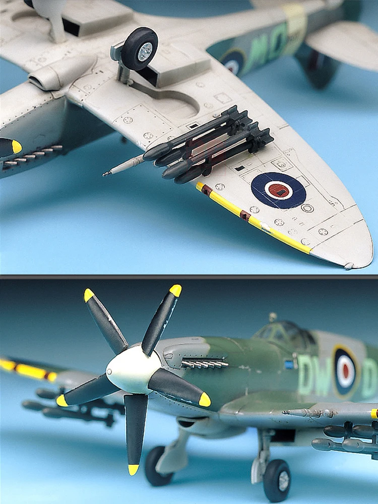 Academy assembled airplane mod - đánh giá và giá Model Kit Spitfire