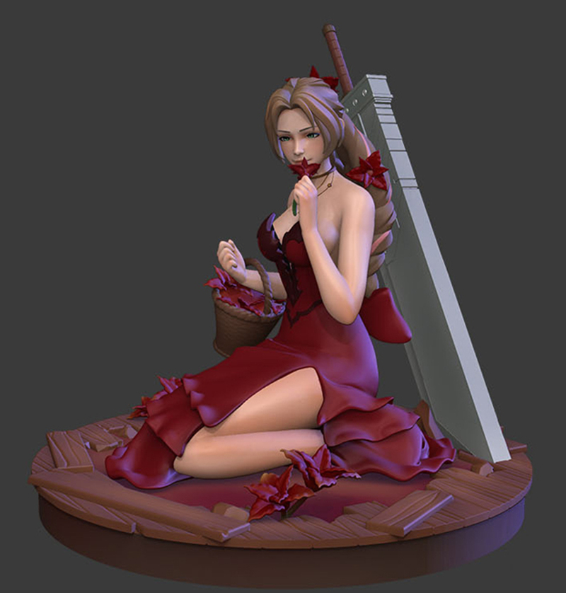 Resin Figure Kit  Aerith Gains - đánh giá và giá Model Kit Medabots